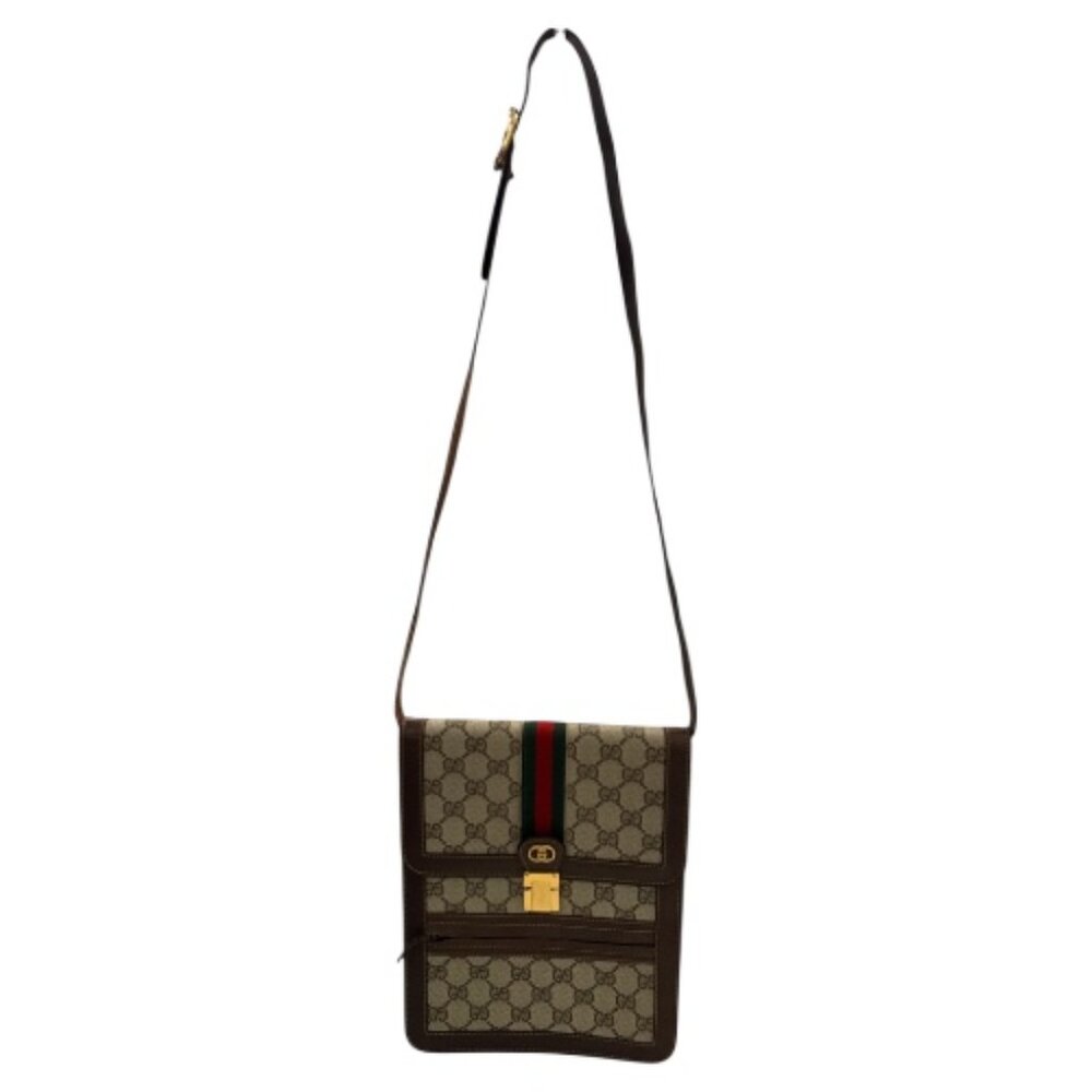 Vintage Gucci GG Canvas Crossbody | Parfums Line